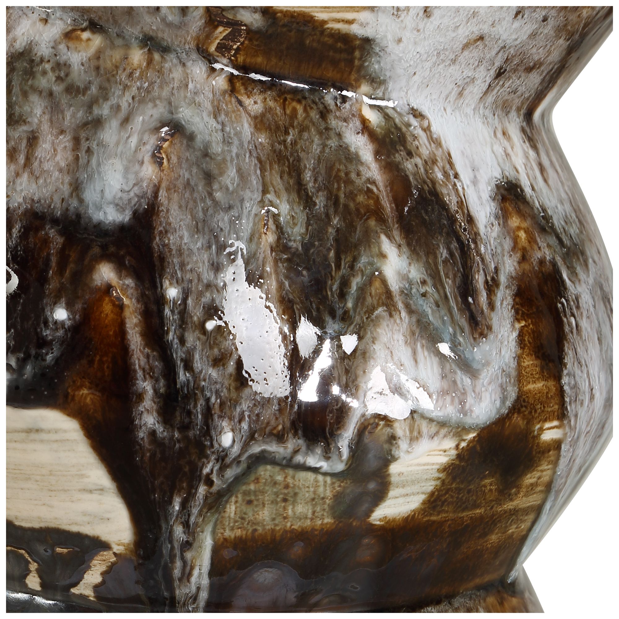 Uttermost Cuoco 31 3/4" Cocoa Ceramic Table Lamp