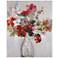 Uttermost Cut Flower Bouquet 50" High Canvas Wall Art