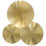 2_Uttermost Cymbalic 3-Piece Metal Wall Decor