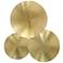 Uttermost Cymbalic 3-Piece Metal Wall Decor