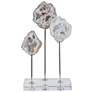 3_Uttermost Cyrene 14 1/2" High Natural Marble Stone Sculpture more views
