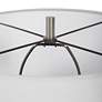 5_Uttermost Dakota 26 1/2" White Crackle Glaze Ceramic Table Lamp more views