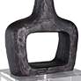 4_Uttermost Darbie 35 3/4" Modern Aged Black Cast Iron Table Lamp more views