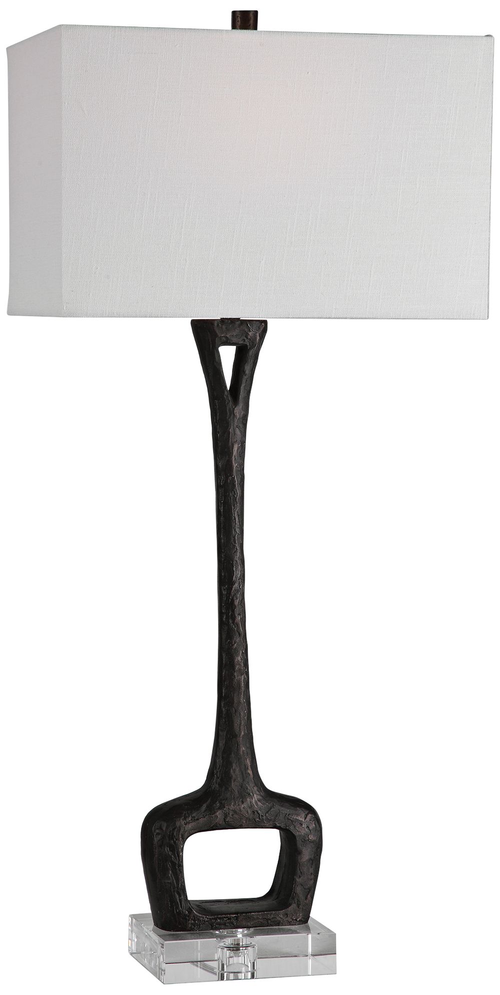 black iron bedside lamps