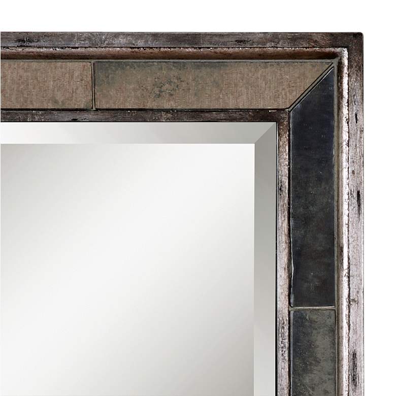 Uttermost Davion Antiqued 18 inch Square Wall Mirrors Set of 2 more views