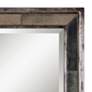 Uttermost Davion Antiqued 18" Square Wall Mirrors Set of 2