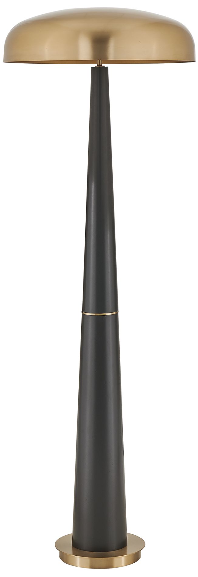 Image 4 Uttermost Davis 65" Dark Wood Floor Lamp more views