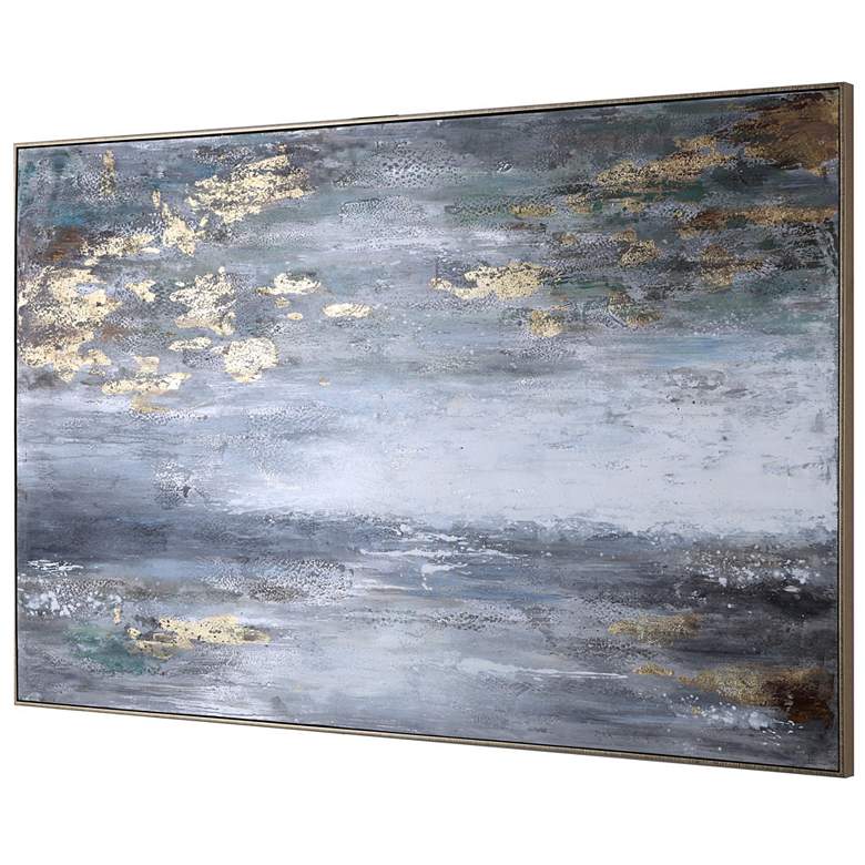 Image 6 Uttermost Dawn to Dusk 73 inch Wide Framed Canvas Wall Art more views