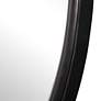 6_Uttermost Dawsyn Aged Black 44" Round Wall Mirror more views