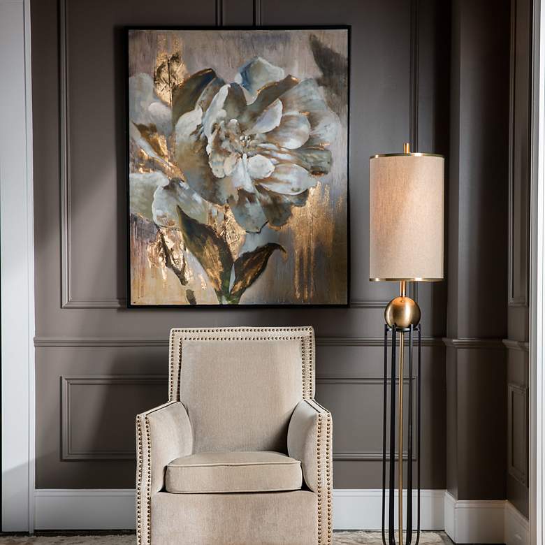 Image 7 Uttermost Dazzling 51 1/4" High Canvas Wall Art more views