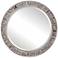 Uttermost Del Mar Natural Wood 35 3/4" Round Wall Mirror