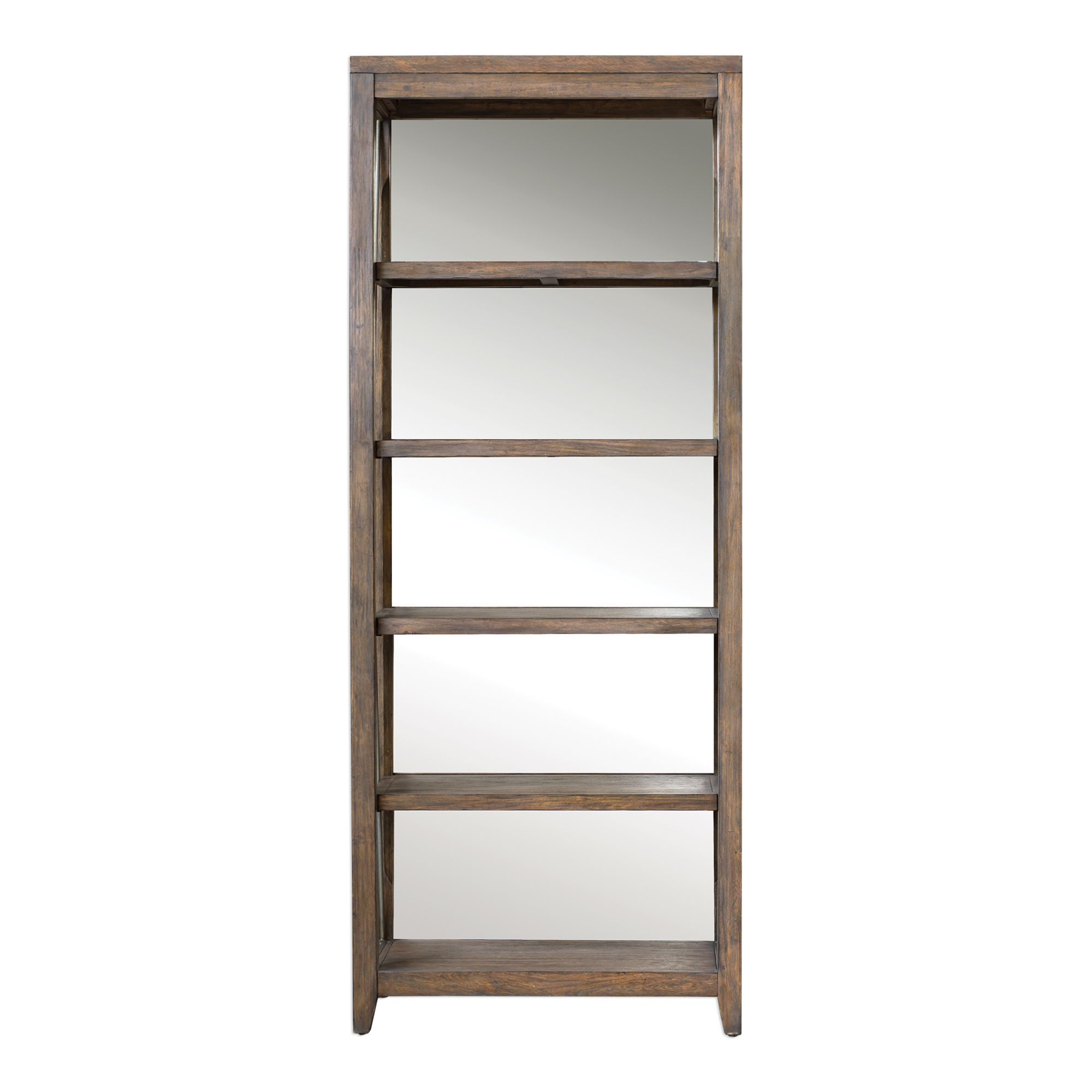 Image 3 Uttermost Delancey 90-in High Metal and Wood Etagere more views