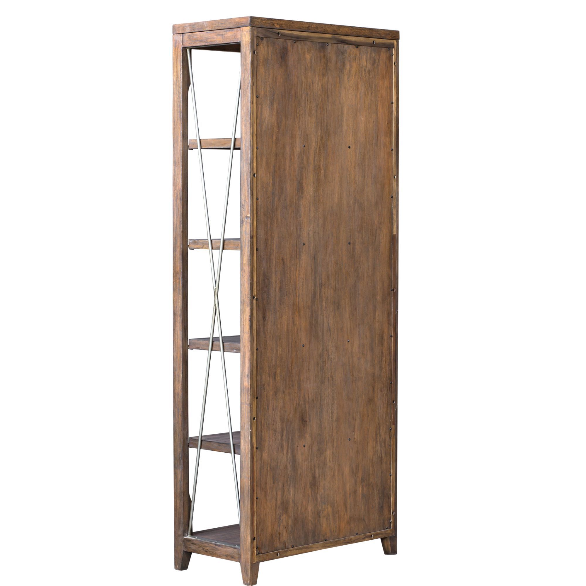 Image 6 Uttermost Delancey 90-in High Metal and Wood Etagere more views