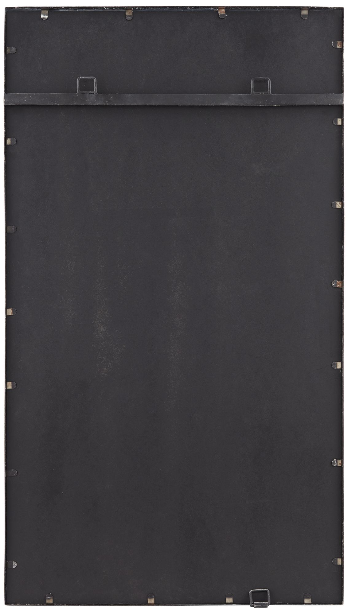 Uttermost Delaney Matte Black 24"x42" Rectangular Wall Mirror
