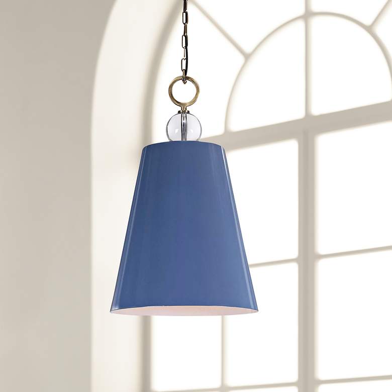 Image 1 Uttermost Delray Blue Pendant Light