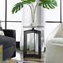 1_Uttermost Deltoid 17 1/2" Wide Rich Gunmetal Accent Table