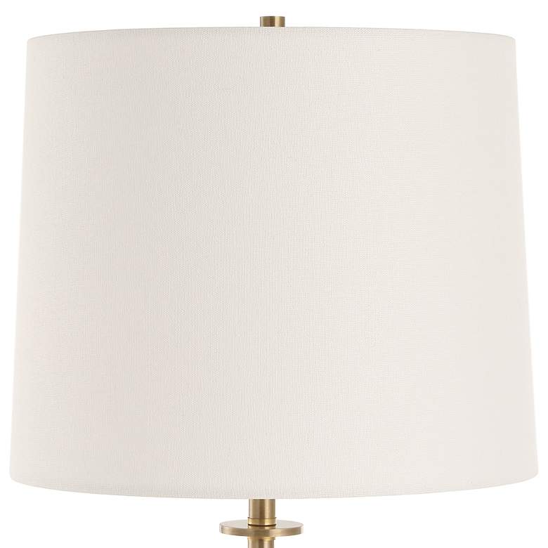 Image 3 Uttermost Dempsey Plated Brass Buffet Table Lamp more views