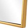 5_Uttermost Demure Antique Gold Leaf 24" x 40" Wall Mirror more views