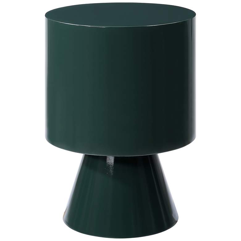 Image 2 Uttermost Denison 20" High Forest Green Accent Table