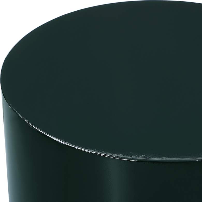Image 3 Uttermost Denison 20" High Forest Green Accent Table more views
