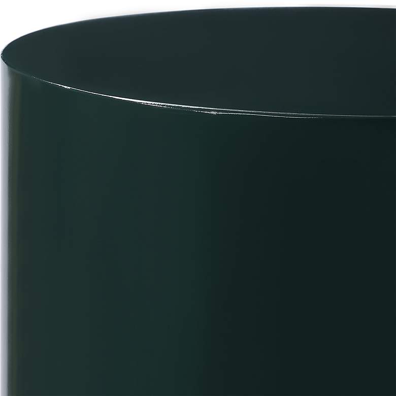 Image 4 Uttermost Denison 20" High Forest Green Accent Table more views