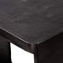 Uttermost Derwent 12" Wide Dark Antique Nickel Metal Side Table
