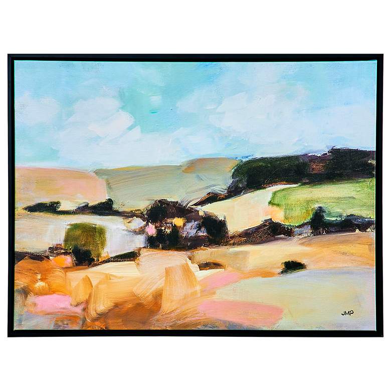 Image 2 Uttermost Desert Moon 41.5" W Framed Canvas Wall Art