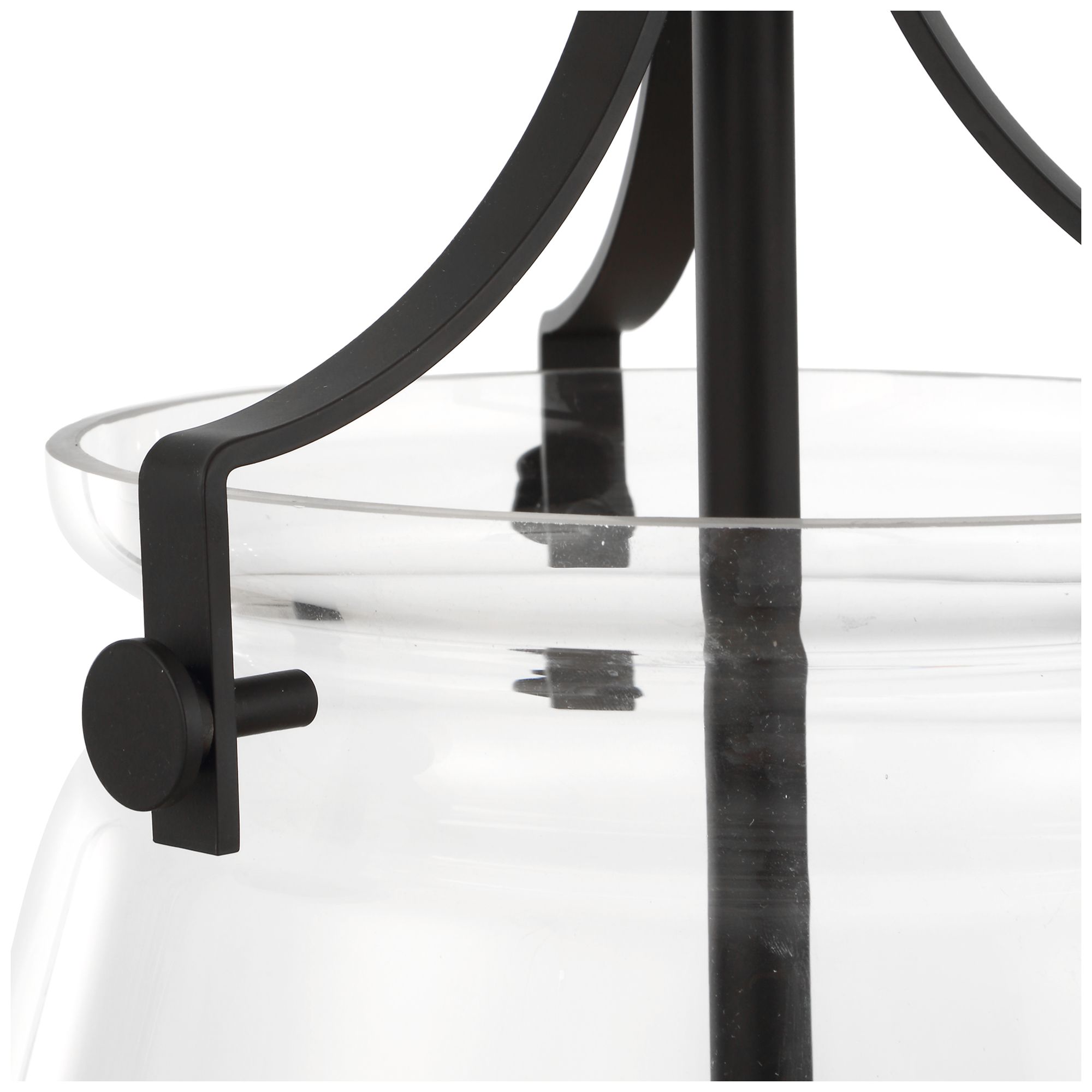 Image 6 Uttermost Dewdrop 13 1/2" Wide Black 1-Light Pendant more views