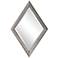 Uttermost Diamante Silver Leaf 30" x 45" Diamond Wall Mirror