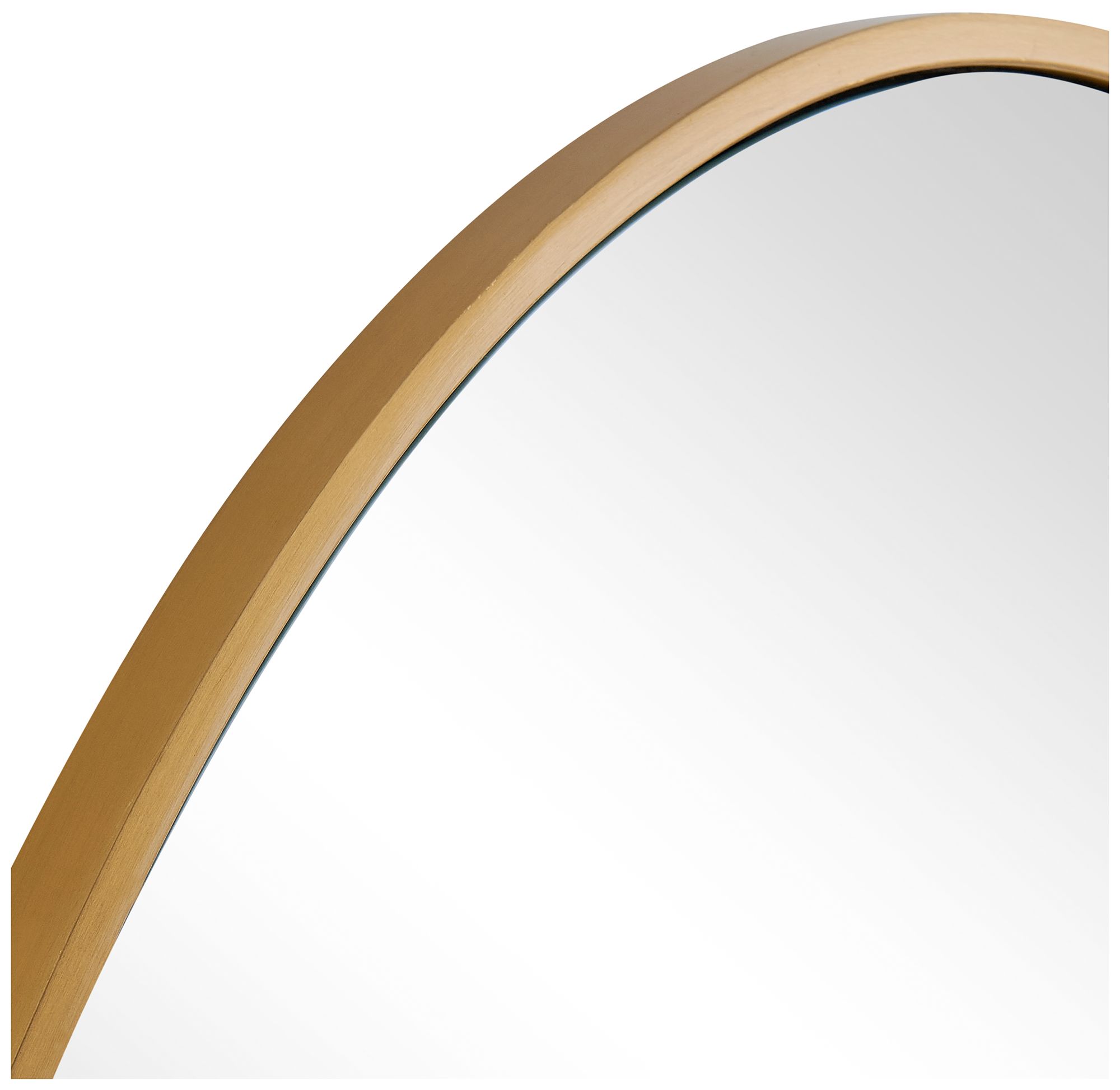 Image 5 Uttermost Distort 35 1/4" x 41 3/4" Brass Stainless Steel Mirror more views