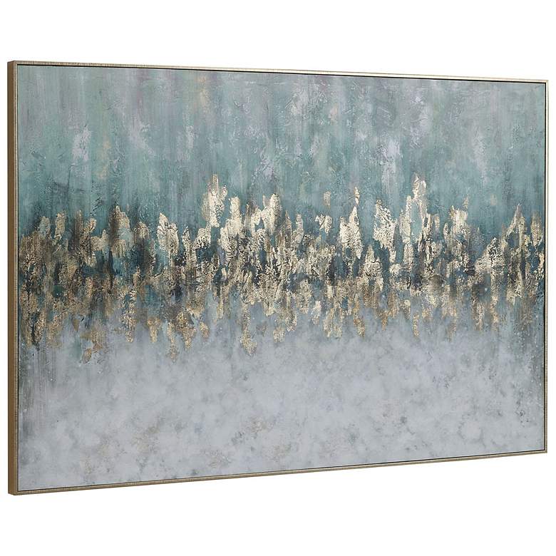 Image 4 Uttermost Divide 61" Wide Framed Canvas Wall Art more views
