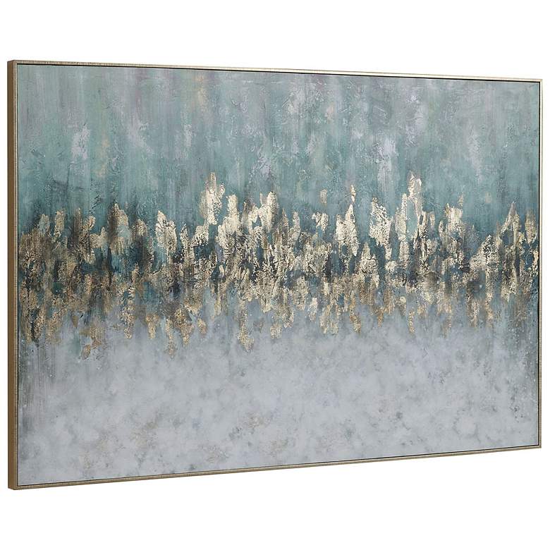 Image 4 Uttermost Divide 61 inch Wide Framed Canvas Wall Art more views