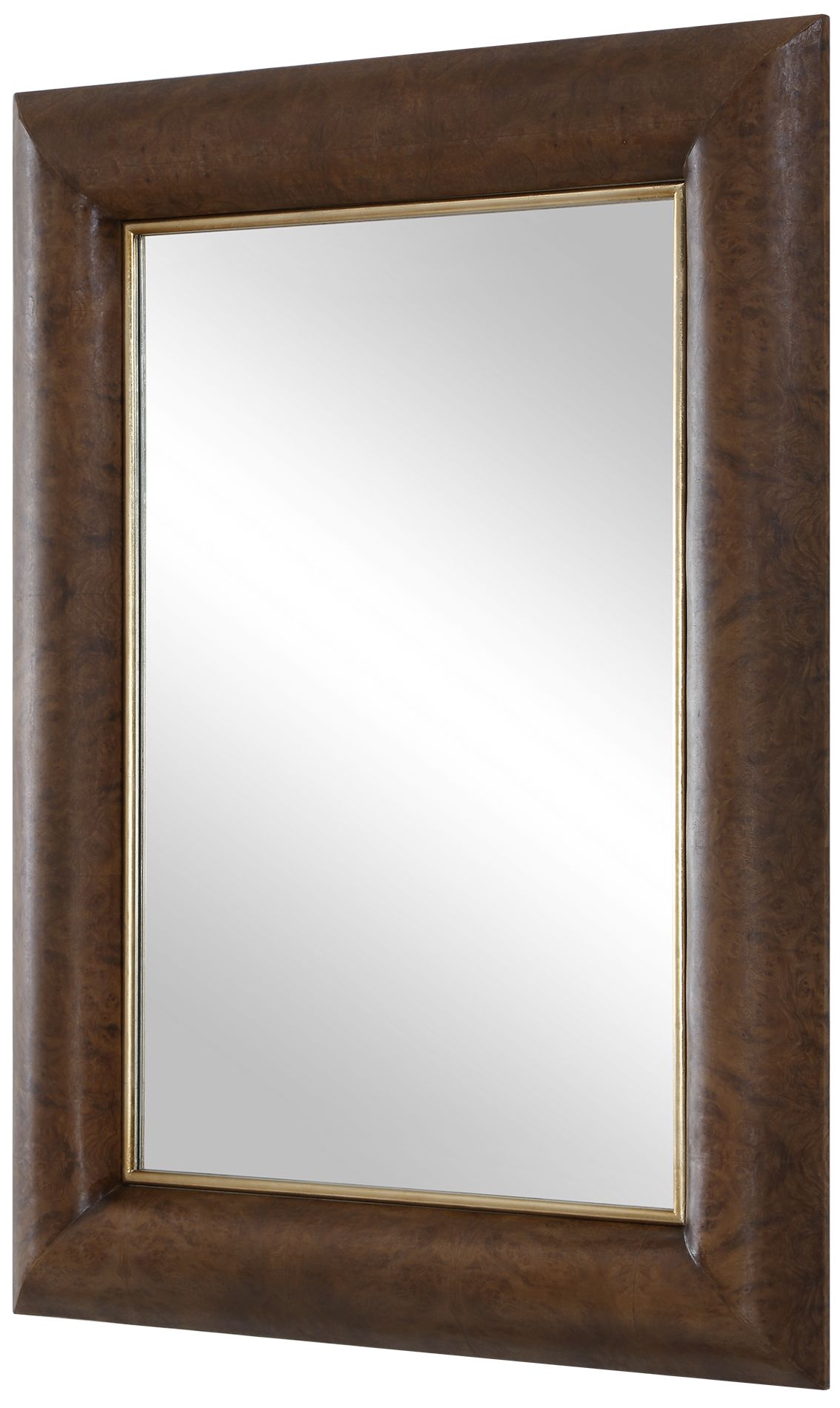 Image 4 Uttermost Donovan 31 3/4" x 43 1/4" Burl Veneer Mirror more views