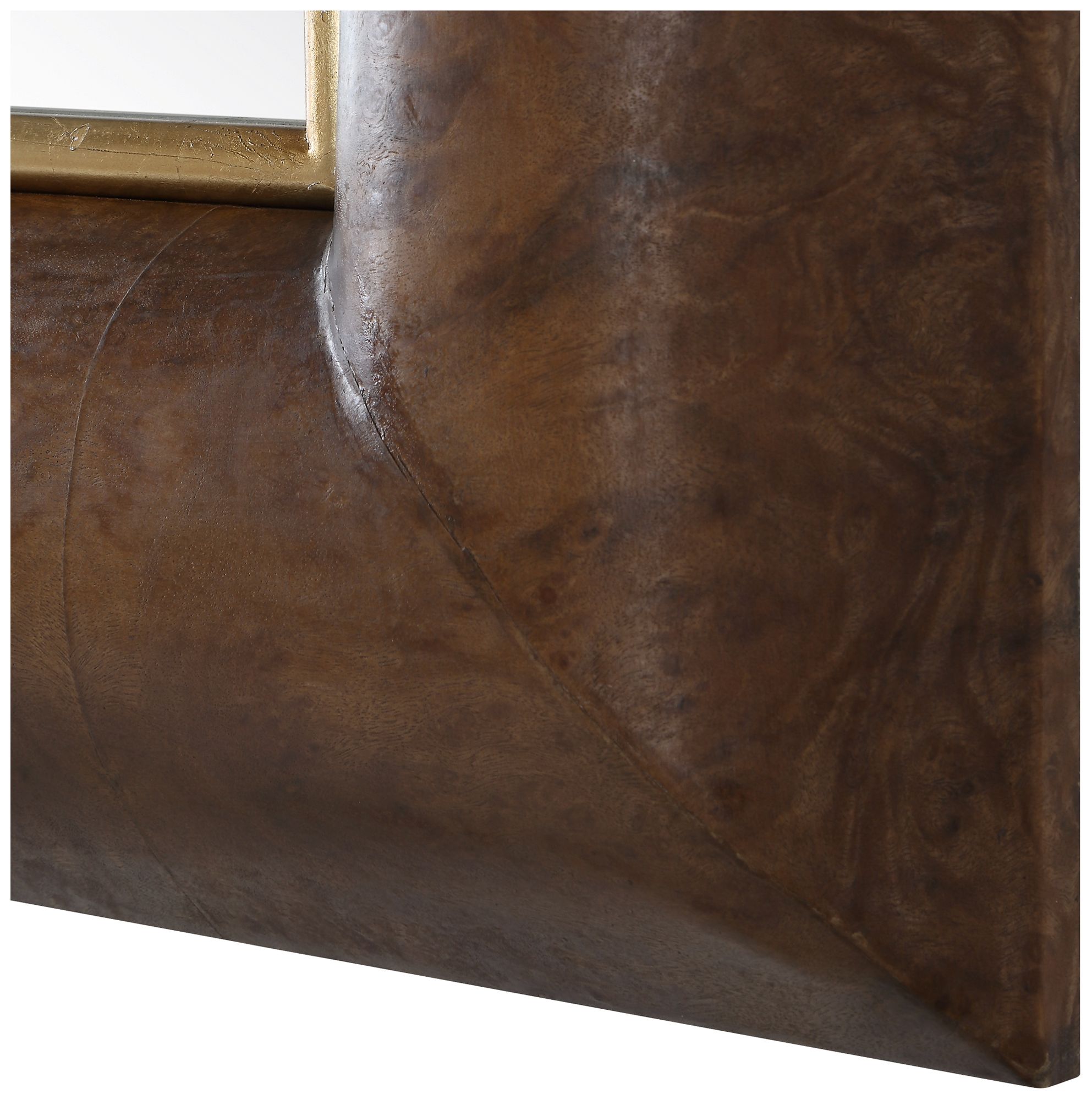 Image 5 Uttermost Donovan 31 3/4" x 43 1/4" Burl Veneer Mirror more views