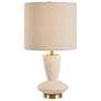 2_Uttermost Doreyn 25 3/4" Ivory Ceramic Table Lamp