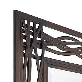 Image4 of Uttermost Dorigrass Mocha Brown 32" x 42" Wall Mirror more views