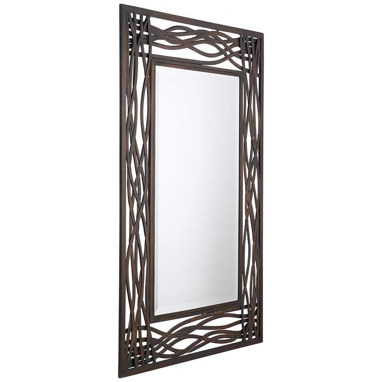 Image 5 Uttermost Dorigrass Mocha Brown 32 inch x 42 inch Wall Mirror more views