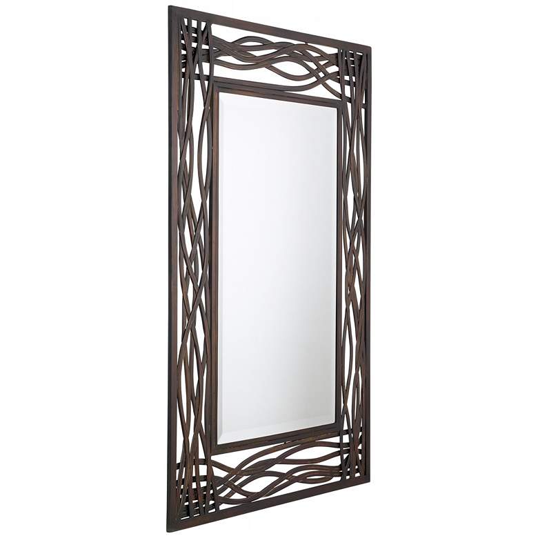 Image 5 Uttermost Dorigrass Mocha Brown 32" x 42" Wall Mirror more views