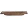 Uttermost Dough Solid Reclaimed Wood Rectangular Tray