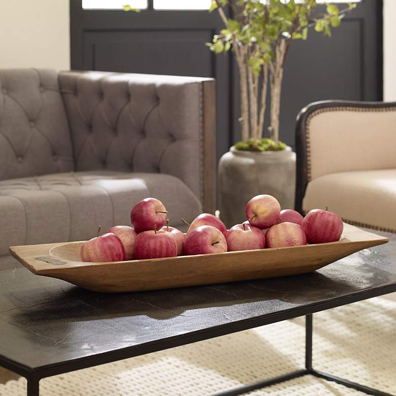 Image 4 Uttermost Dough Solid Reclaimed Wood Rectangular Tray more views