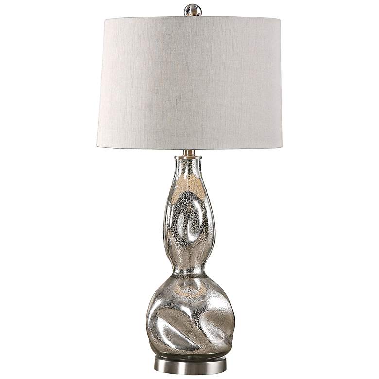 Image 1 Uttermost Dovera Mercury Glass Table Lamp
