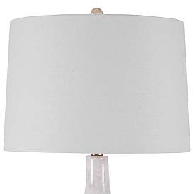 Image3 of Uttermost Durango Terracotta and White Ceramic Table Lamp more views