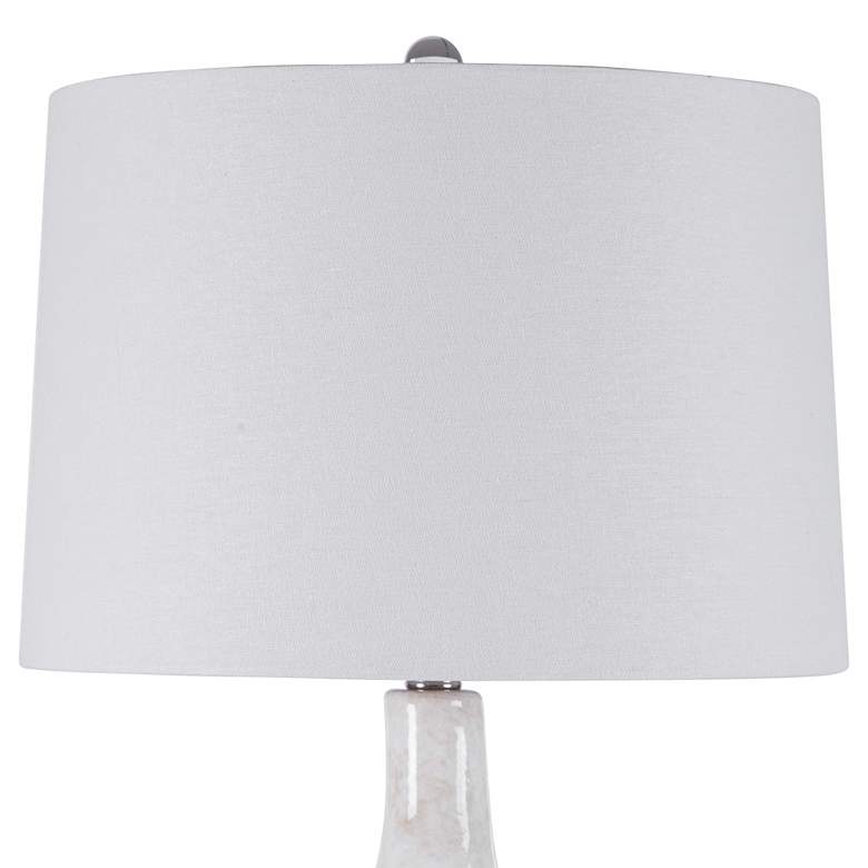 Image 4 Uttermost Durango Terracotta and White Ceramic Table Lamp more views