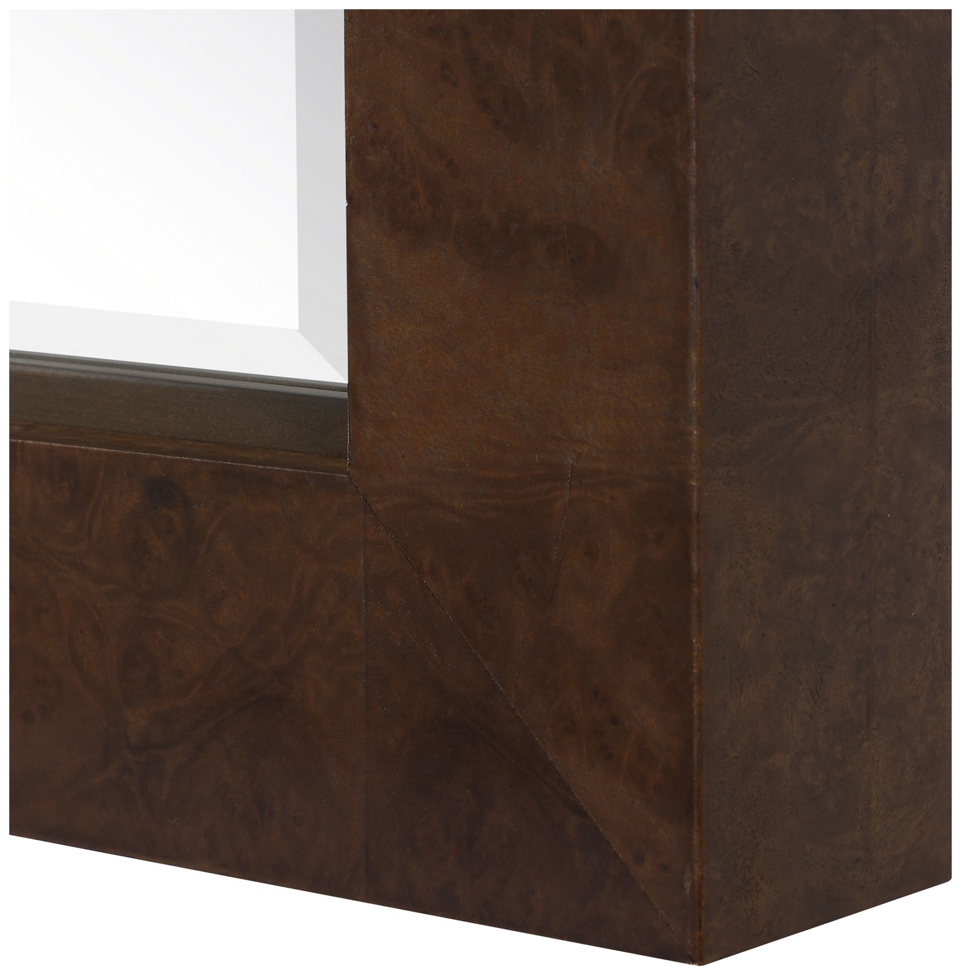 Image 5 Uttermost Durant 33 1/2" x 73 1/4" Burl Veneer Tall Mirror more views