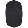 7_Uttermost Duronia Satin Black 22 1/4" x 36 1/4" Wall Mirror more views