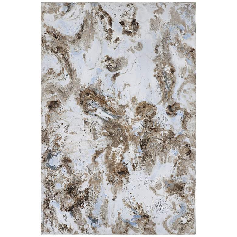 Image 1 Uttermost Dust Storm Abstract 60 inch High Canvas Wall Art