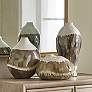 1_Uttermost Earthflow Indoor-Outdoor 3-Piece Earthenware Vases