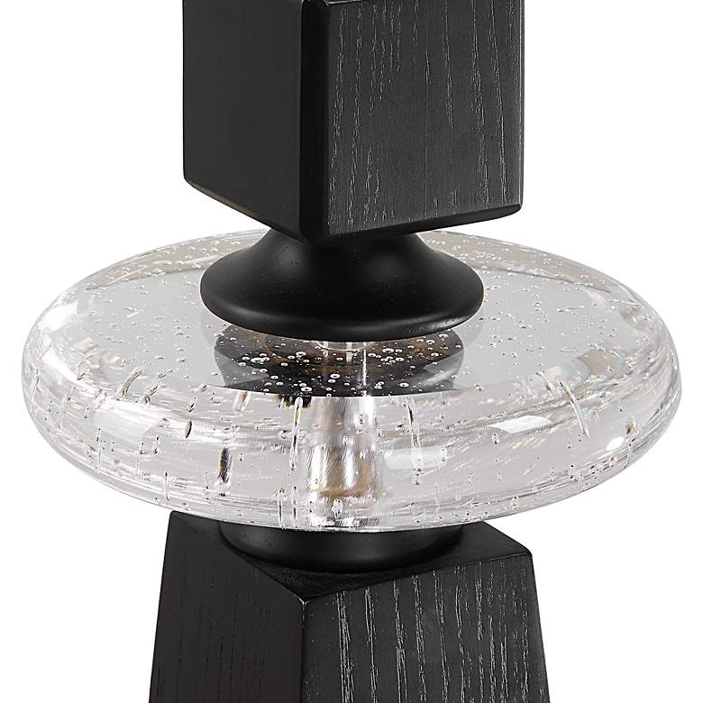 Image 5 Uttermost Ebon Glow 2-Piece Candleholders more views