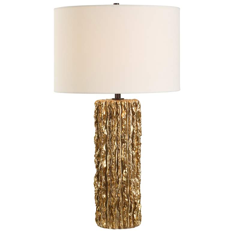 Image 1 Uttermost Echo 27 3/4" Metallic Gold Table Lamp