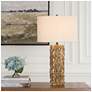 1_Uttermost Echo 27 3/4" Metallic Gold Table Lamp